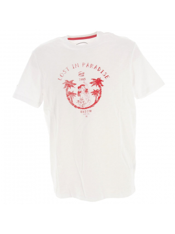 T-shirt ticalo blanc homme - Oxbow