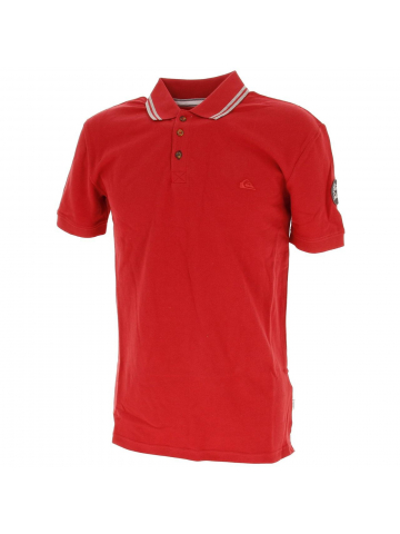 Polo uni loia rouge homme - Quiksilver