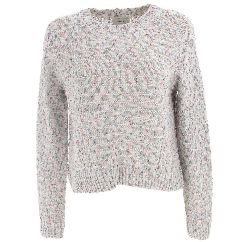 Pull grosse maille amanda rose femme - Only