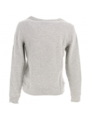 Sweat clara bisou gris femme - Only