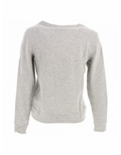 Sweat clara bisou gris femme - Only