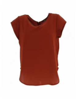 T-shirt vic henna marron femme - Only