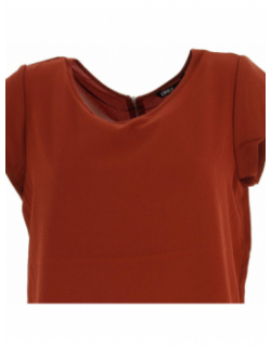 T-shirt vic henna marron femme - Only