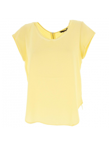 T-shirt vic jaune femme - Only