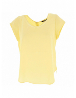 T-shirt vic jaune femme - Only