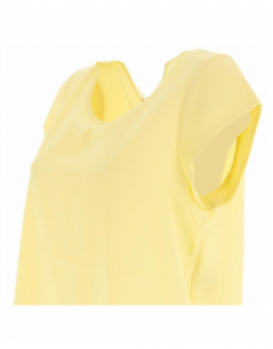 T-shirt vic jaune femme - Only