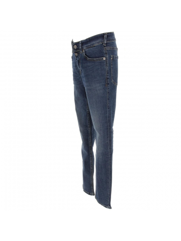 Jean skinny kurt ajustable bleu garçon - Teddy Smith