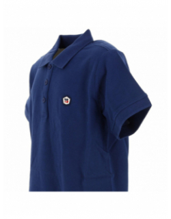 Polo pilote bleu marine garçon - Teddy Smith