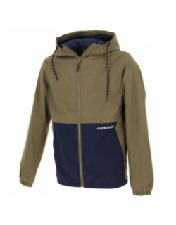 Veste légère à capuche barton kaki homme - Jack & Jones