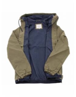 Veste légère à capuche barton kaki homme - Jack & Jones