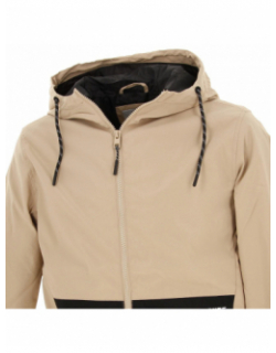 Veste légère à capuche barton beige homme - Jack & Jones