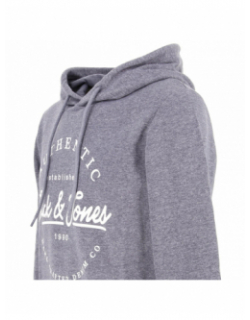 Sweat à capuche dusty gris homme - Jack & Jones