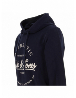 Sweat à capuche dusty bleu marine homme - Jack & Jones