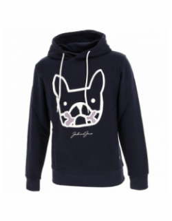 Sweat à capuche dog and bones bleu homme - Jack & Jones