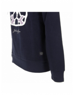 Sweat à capuche dog and bones bleu homme - Jack & Jones