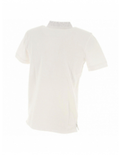 Polo blocks blanc homme - Jack & Jones