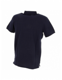 Polo blocks navy bleu marine homme - Jack & Jones