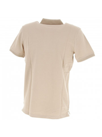 Polo blocks peyote beige homme - Jack & Jones