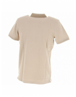 Polo blocks peyote beige homme - Jack & Jones