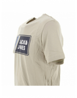 T-shirt jake kaki clair homme - Jack & Jones