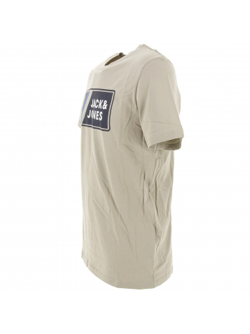 T-shirt jake kaki clair homme - Jack & Jones