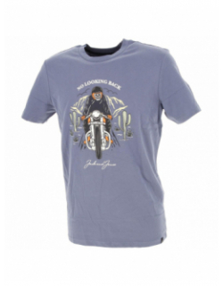 T-shirt header no looking bleu homme - Jack & Jones