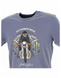 T-shirt header no looking bleu homme - Jack & Jones