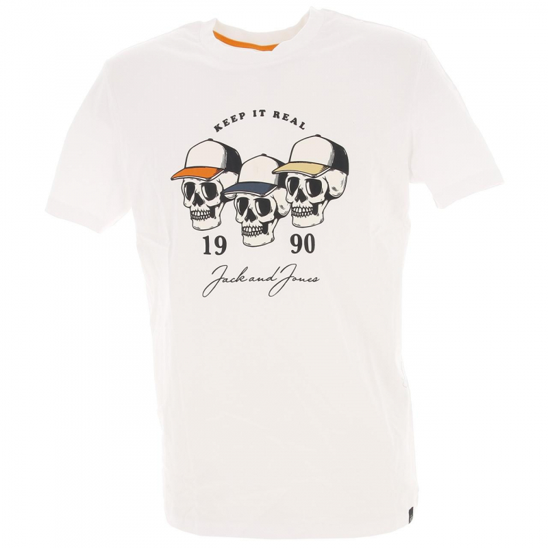 T-shirt header keep it blanc homme - Jack & Jones