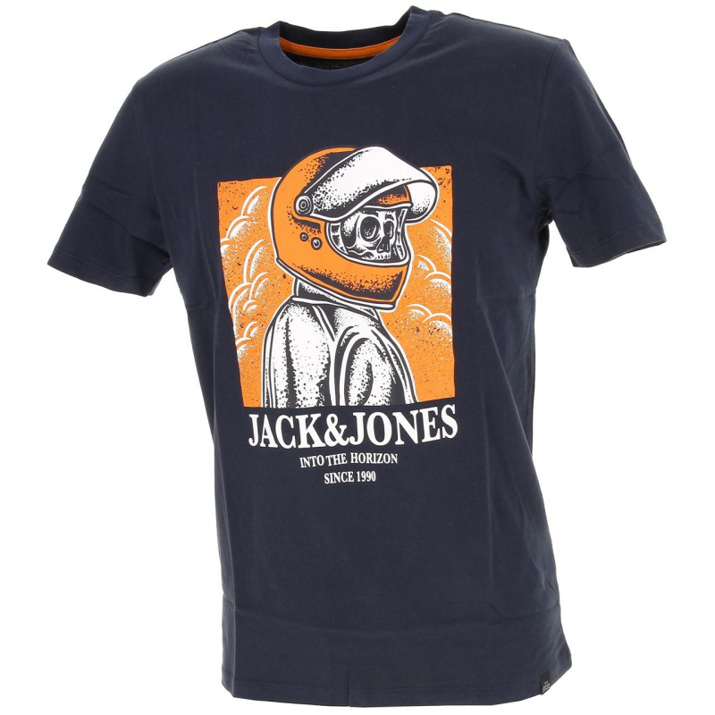 T-shirt header bleu marine homme - Jack & Jones