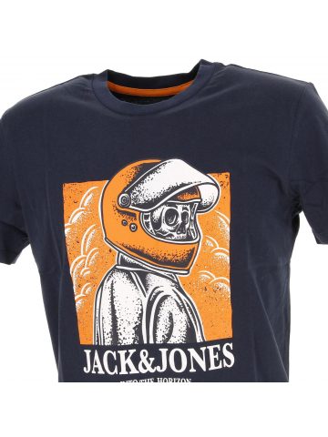 T-shirt header bleu marine homme - Jack & Jones