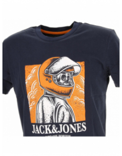 T-shirt header bleu marine homme - Jack & Jones