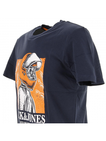 T-shirt header bleu marine homme - Jack & Jones
