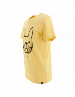T-shirt mate dog jaune homme - Jack & Jones