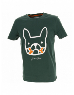 T-shirt mate dog vert homme - Jack & Jones