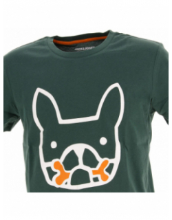 T-shirt mate dog vert homme - Jack & Jones