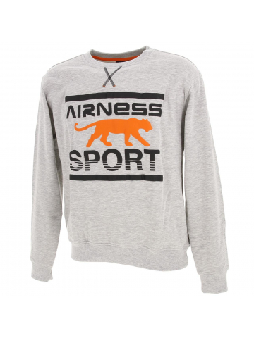 Sweat sport plume gris homme - Airness