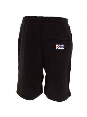 Short sportstyle logo noir homme - Superdry
