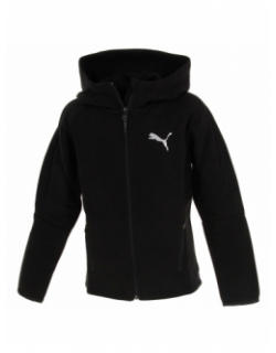Blouson à capuche evostripe noir garçon - Puma