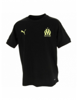 T-shirt de sport olympique marseillais noir enfant - Puma
