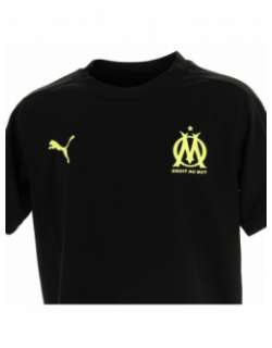 T-shirt de sport olympique marseillais noir enfant - Puma