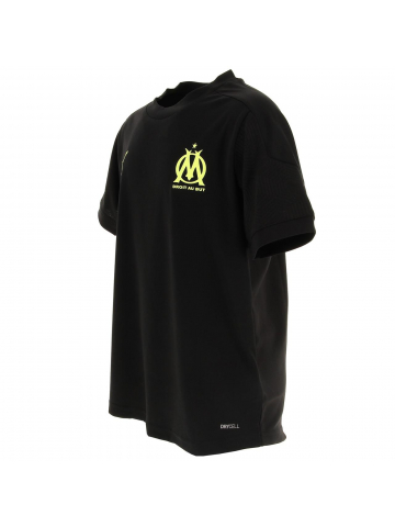 T-shirt de sport olympique marseillais noir enfant - Puma