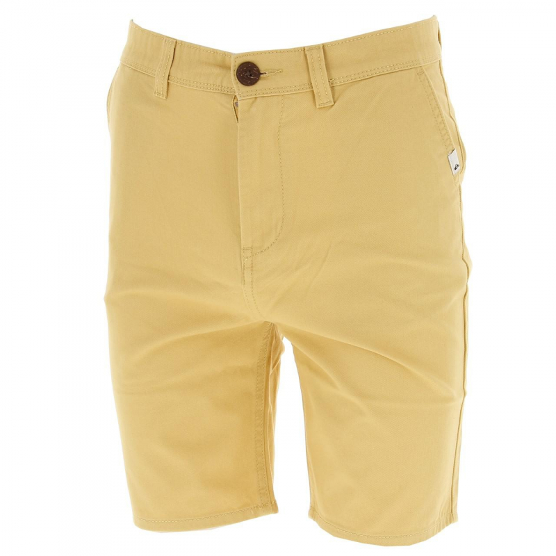 Short chino everyday jaune garçon - Quiksilver