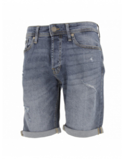Short en jean denim bleu homme - Jack & Jones