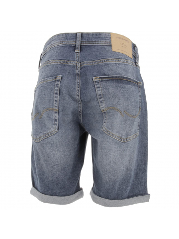 Short en jean denim bleu homme - Jack & Jones