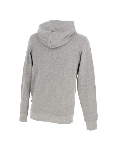 Sweat à capuche structure gris homme - Jack & Jones