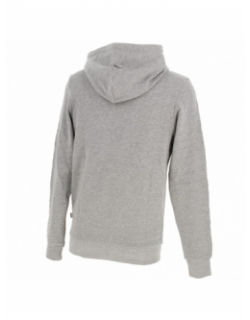 Sweat à capuche structure gris homme - Jack & Jones