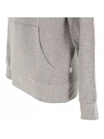 Sweat à capuche structure gris homme - Jack & Jones