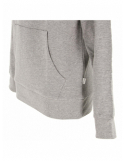 Sweat à capuche structure gris homme - Jack & Jones