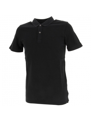 Polo washed noir homme - Jack & Jones