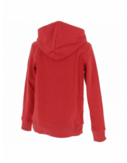 Sweat à capuche floki rouge garçon - Jack & Jones